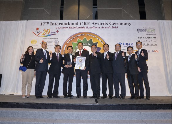 葉志明先生與管理層