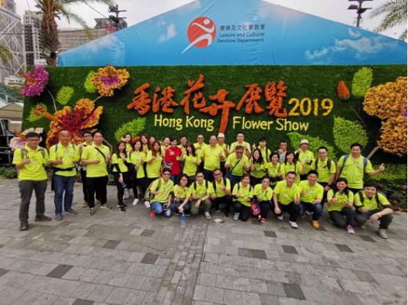 环保大使活动合照