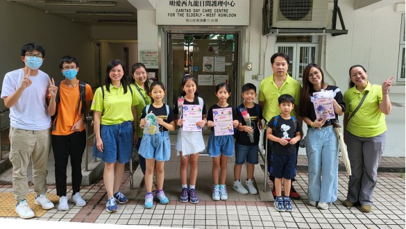 Elderly Visit at Caritas Day Care Centre for the Elderly